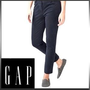 Gap Skinny Mini Navy Khakis